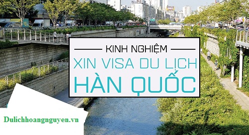 visa du lịch hàn quốc tự  túc