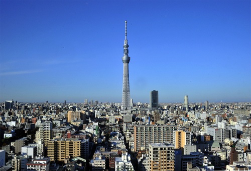 tháp truyền hình skytree