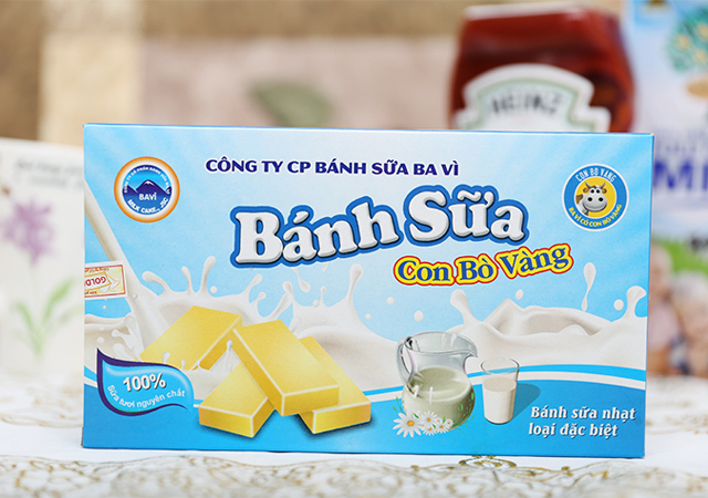 bánh sữa ba vì