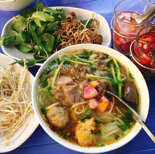 bún bò huế Đà Lạt