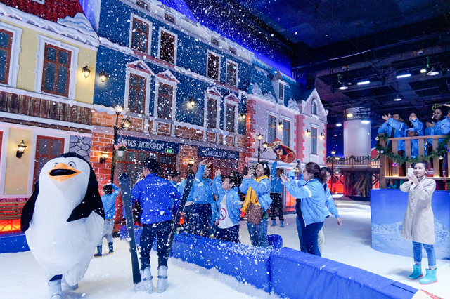 Khu vui chơi giải trí Snow Town Sài Gòn