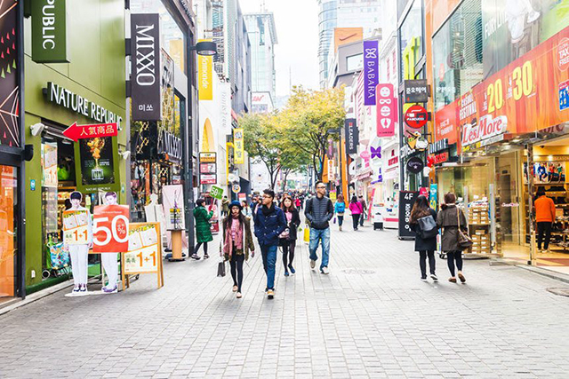 khu phố Myeongdong