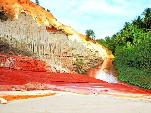 suối hồng Mũi Né