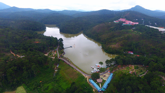 thung lũng tình yêu - một trong những địa điểm du lịch Đà Lạt