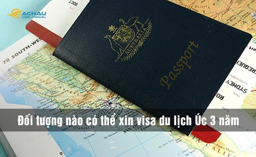 visa du lịch úc 3 năm